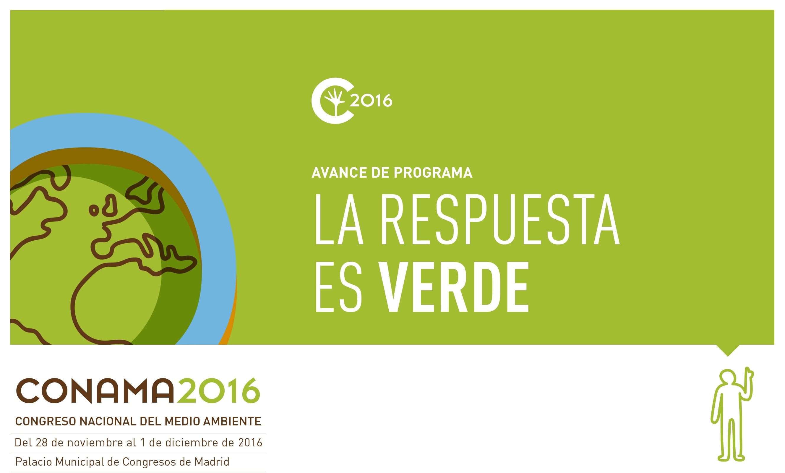 La 13ª edición del Congreso Nacional del Medio Ambiente (Conama 2016) se celebrará del 28 de noviembre al 1 de diciembre en Madrid.