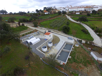 Dirección de obras de la EDAR de Berrocal (Huelva)
